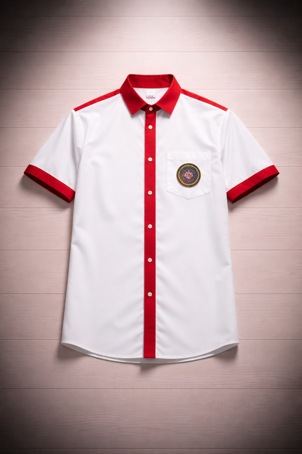 1771662815473.png Everest House Half Shirt Red - Image 1