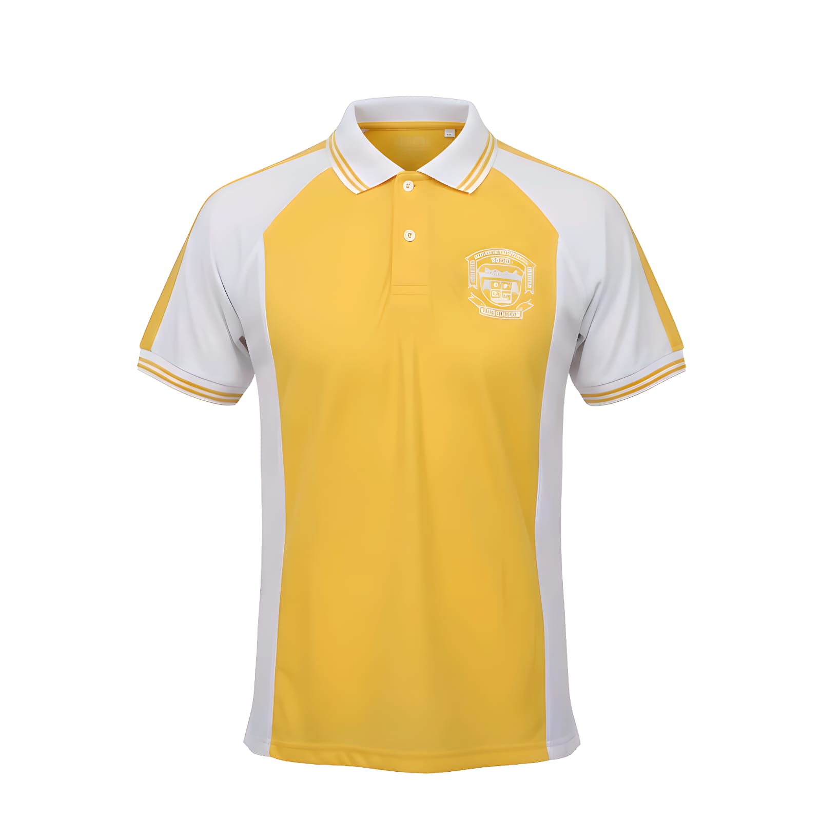 WhatsApp-Image-2026-02-11-at-11.26.27-AM.jpeg St joseph Tshirt Yellow - Image 1