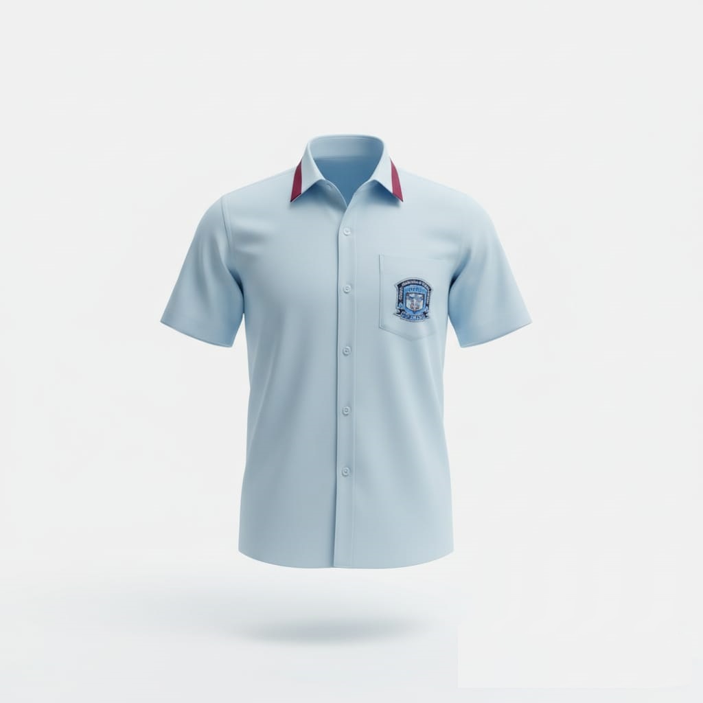 WhatsApp-Image-2026-02-27-at-11.23.19-AM.jpeg St. Joseph’s Sky Bule Shirt - Image 1